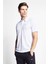 Beyaz Erkek Kısa Kollu Polo Yaka T-Shirt 24S-1297-24B 1