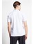 Beyaz Erkek Kısa Kollu Polo Yaka T-Shirt 24S-1297-24B 2