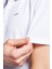Beyaz Erkek Kısa Kollu Polo Yaka T-Shirt 24S-1297-24B 4