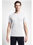 Beyaz Erkek Kısa Kollu T-Shirt 24S-1294-24B 1