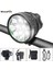 Kafa Bandı Stili ile Wasafire Lümen Bisiklet Işığı 7* Xml T6 Bisiklet Farı Bisiklete Binme LED Mtb Bisiklet Ön Işığı + Şarj Edilebilir Pil Paketi (Yurt Dışından) 2