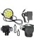 Kafa Bandı Stili ile Wasafire Lümen Bisiklet Işığı 7* Xml T6 Bisiklet Farı Bisiklete Binme LED Mtb Bisiklet Ön Işığı + Şarj Edilebilir Pil Paketi (Yurt Dışından) 3