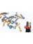 Gökkuşağı Tarzı Rısk M5 * 16MM Titanyum Kök Cıvatalar Bisiklet Mtb Bisiklet Kök Seatpost Kelepçe Vidalar Sabit Cıvatalar Bisiklet Parçaları 3 Renk (Yurt Dışından) 3