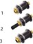 100 mm 20 Ila 15 mm Stili 1 Adet Mtb Bisiklet Varil Mili Dağ Bisikleti Hru Akslar Hru Aks Adaptörü Çatal Alüminyum Alaşım Bisiklet (Yurt Dışından) 5