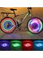 Renk Stili 3 Mod Aydınlatma Bisiklet Işıklı LED Neon Bisiklet Tekerlek Işığı Su Geçirmez Güvenlik Uyarısı Gece Bisiklet Işığı Bisiklet Aksesuarları (Yurt Dışından) 3