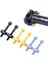 40 mm Gökkuşağı Stili Rısk Bisiklet Koltuk Direği Sabit Cıvatalar Tc4 Titanyum Alaşımlı M5 * mm Mtb Yol Bisikleti Seatpost Eyer Sabit Vidalar Gökkuşağı Altın (Yurt Dışından) 4