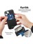 Premium Deri 3in1 Magsafe Apple iPhone 15 Plus Kılıf Kartlık Telefon Stand Apple iPhone 15 Plus Cüzdan Kılıf 4