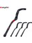 KA56 Siyah Kırmızı Stil Easydo Bisiklet Kickstand Alaşım 24 "-29" Mtb Dağ Bisikleti Çerçeve Yan Tekme Desteği cm Döngü Park Rafını Ayarlamak KA56 KA56L (Yurt Dışından) 2