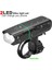 Th2-3 Saat Stili L2T6 Bisiklet Işık USB Şarj Edilebilir Bisiklet Işıkları Ah Güç Bankası Bisiklet Mtb Lambası Far El Feneri Opsiyonel Arka Lambası (Yurt Dışından) 1