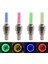 2 Adet Kırmızı Stil 2 Adet Bisiklet Lastiği Vana Kapağı LED Işık Dağ Bisikleti Flaş Işığı Bisiklet Lastik Tekerlek Lastik Lambası Motosiklet Tekerlek Lambası Aksesuarları (Yurt Dışından) 4