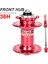 Kırmızı Ön 36H Stili Novatec Hub 28H 32H 36H Mtb Hub D041SB D042SB Disk Kartı Fren Dağ Bisikleti Göbekleri Bisiklet Hubları 4 Rulman Hg Hız Kırmızı Siyah (Yurt Dışından) 1