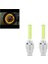 Sarı Çift Stili Renkli Vana Kök Cap Bisiklet Bisiklet Tekerleği Lam Bisiklet Bisiklet Tekerlek Lastik Vana Kapağı Neon LED Işık Lambası (Yurt Dışından) 1