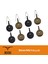 CRBP003 Stili Avid Bb5 Mekanik Fren Için 4 Çift Bisiklet Yarı - Metalik Disk Fren Balataları (Yurt Dışından) 2