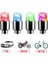 Kırmızı Stil Ar Bisiklet Motosiklet LED Işıkları Tekerlek Lastik Vana Kapakları Bisiklet Feneri Konuşmacı Hub Lastik Lambası Mtb Bisiklet Aksesuarları (Yurt Dışından) 1