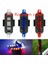 Rastgele Renk Stili 5 LED Şarj Edilebilir USB Bisiklet Arka Lambası Bisiklet Güvenliği Bisiklet Uyarısı Arka Lambası Taşınabilir Flaş Işığı Süper Parlak Bisiklet Işıkları (Yurt Dışından) 1