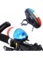 B5 Stili Bisiklet Zil Bisiklet Polis Arka Lambası 6 Yanıp Sönen LED 4 Sesler Polis Siren Trompet Elektrikli Korna Mtb Bisiklet Işık Bisiklet Aksesuarları (Yurt Dışından) 4