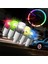 Yeşil Stil LED Araba Tekerleği Konuştu Işık Motosiklet Bisiklet Işığı Neon Lastik Valf Kapakları Flaş Işıkları Dağ Yolu Bisikleti Gece Lambası Bisiklet Araçları (Yurt Dışından) 5