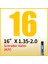 16 x 1.35-2.0 Av Stili Foss Patlama Önleyici Bisiklet Tüpü Schrader Presta Kauçuk Iç Lastikler Bisiklet Kamerası Fc. Inç Lastik Yol Mtb Lastik (Yurt Dışından) 1
