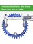 Kırmızı 38T Yuvarlak Stil Motsuv Redondo Estrecho Ancho Mtb 104BCD Yuvarlak Plato De Dientes Partes (Yurt Dışından) 3