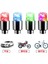 Mavi Stil Ar Bisiklet Motosiklet LED Işıkları Tekerlek Lastik Vana Kapakları Bisiklet Feneri Konuşmacı Hub Lastik Lambası Mtb Bisiklet Aksesuarları (Yurt Dışından) 2