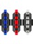 Mavi Stil 5 LED Bisiklet Güvenlik Bisiklet Uyarı Arka Lambası Şarj Edilebilir USB Bisiklet Arka Lambası Taşınabilir Flaş Işığı Süper Parlak Bisiklet Işıkları (Yurt Dışından) 3