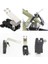 Taşınabilir Mini Fren Bisiklet Işık Montaj Kuyruk Arka Bisiklet Işık Bisiklet LED Işık Yüksek Parlaklık Su Geçirmez Kırmızı LED Lamba BL1901 (Yurt Dışından) 2