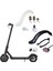 No.4 Tarzı Dayanıklı Scooter Çamurluk Xiaomi M365 M365 Pro Için Elektrikli Scooter Lastik Sıçrama Çamurluk Arka Arka Lambası Arka Koruma Kanatlı (Yurt Dışından) 5
