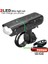 TH2-3HX056ARKA Lamba Stili L2T6 Bisiklet Işık USB Şarj Edilebilir Bisiklet Işıkları Ah Güç Bankası Bisiklet Mtb Lambası Far El Feneri Opsiyonel Arka Lambası (Yurt Dışından) 1