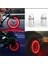 Mavi Stil 2 Adet Firefly Etkisi Plastik LED Bisiklet Flaş Lambası Araba Tekerlek Lastik Ampul Lastik Vana Kapağı Piller ile Bisiklet Bisiklet Acess (Yurt Dışından) 4