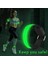 Yeşil Stil Gece Sporları Koşu Işığı Yansıtıcı Güvenlik Yanıp Sönen Kemer Kol Kayışı Gece Bisikletçiliği Koşu LED Kol Bandı Işığı Doğa Sporları Bilezik (Yurt Dışından) 2