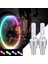 L01-MAVI Mücevher Stili Mini Neon Bisiklet Konuştu Işık Renkli LED Bisiklet Işıkları Motosiklet Araba Tekerleği Lastik Valf Kapakları Lamba Bisiklete Binme Uyarı Kafası Arka Işık (Yurt Dışından) 3