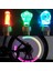L01-MAVI Mücevher Stili Mini Neon Bisiklet Konuştu Işık Renkli LED Bisiklet Işıkları Motosiklet Araba Tekerleği Lastik Valf Kapakları Lamba Bisiklete Binme Uyarı Kafası Arka Işık (Yurt Dışından) 4