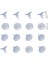 10 Adet Tarzı 4mm Akvaryum Balık Tankı Vantuzları Havayolu Pompası Tüp Tutucular Klipsler Kelepçeler () (Yurt Dışından) 3