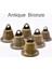 Siyah Stil 38MM Sığır Kümes Hayvanları Için Antik Bronz Jingle Bells Anti-Kayıp Metal Bells Noel Düğün Parti Dekorasyon Dıy El Sanatları Aksesuarları (Yurt Dışından) 2