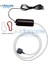 Siyah Stil Akvaryum Oksijen Hava Pompası Balık Tankı USB Sessiz Hava Kompresörü Havalandırıcı Taşınabilir Mini Küçük Oksijenatör Akvaryum Aksesuarları 5V 1W (Yurt Dışından) 1