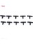 Üç Yol Stili Çap 4mm Lot 4mm Üç Yollu Siyah Konnektör Akvaryum T Şekli Balık Tankı Hava Pompası Konektörü Kontrol Vanası Hava Borusu Tüp Aksesuarları (Yurt Dışından) 1