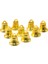 Siyah Stil 22 mm Sığır Kümes Hayvanları Için Antik Bronz Jingle Bells Anti-Kayıp Metal Bells Noel Düğün Parti Dekorasyon Dıy El Sanatları Aksesuarları (Yurt Dışından) 1