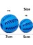 Mavi Stil 5cm 5cm 7cm Pet Köpek Oyuncak Diş Temizleme Topları Köpek Interaktif Kauçuk Toplar Köpek Dekompresyon Streç Lastik Top Chew Oyuncaklar (Yurt Dışından) 4