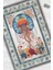 Nuh'un Gemisi Koleksiyonu Deniz Anası Çiçek Desenli Temalı Vintage Renkli Maksimalist Halı 2