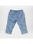 Beli Lastikli Yıkamalı Denim Pantolon 2