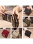 Kadın Mini Cüzdan Pu Deri Mizaç Ekose Çantalar Kart Taşınabilir Moda Kadın Küçük Bozuk Para Cüzdanı (Yurt Dışından) 2