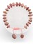Picture Jasper Doğal Taş Makrome Örme Bileklik Şekilsiz Kesim 1