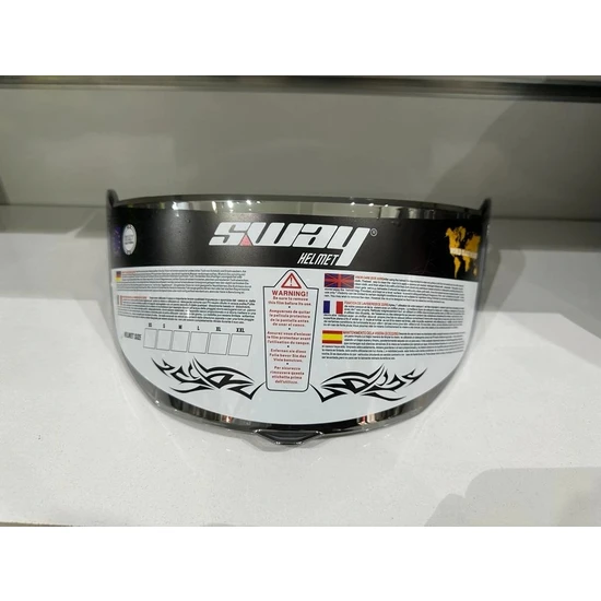 Sway Kask Camı ) 816 Crn,acerbis) Gümüş (Ayna)