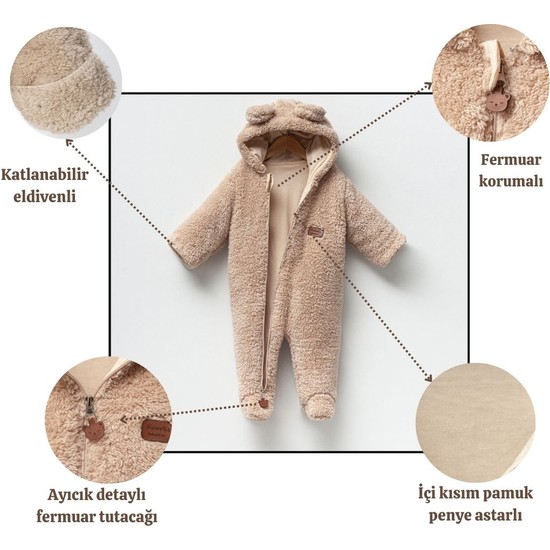 Kuarks Unisex Bebek Astronot Welsoft Penye Astarl Kendinden Fiyat