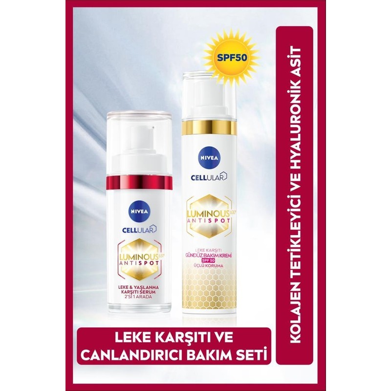 Nivea Kolajen Tetikleyici Leke & Yaşlanma Karşıtı Serum 30 ml Tüm Cilt Tipleri İçin Etkili Bakım