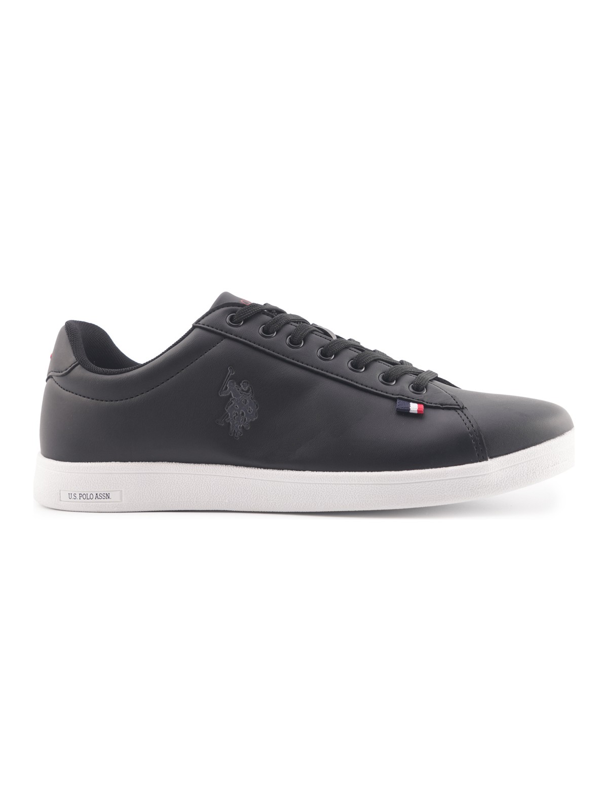 U.S. Polo Assn. Franco 3pr Siyah Erkek Sneaker - Görsel 4