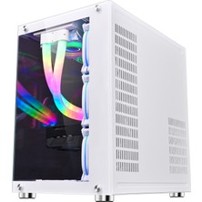 Wjcoolman Robın2 Uzaktan Kumandalı Rgb 7 Fanlı Gaming Akvaryum Beyaz Kasa