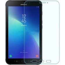 TezMax Samsung Galaxy Tab Active 2 SM-T395 Lte 8" Nano Esnek Kırılmaz Cam Ekran Koruyucu Film