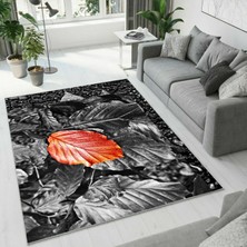 Colorix Carpet Dijital Baskı Dekoratif Kaymaz Taban Yıkanabilir Halı NO:1442