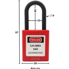 Pepreq Elektrikçi Kilidi (Yalıtımlı) | Pepreq PEP02